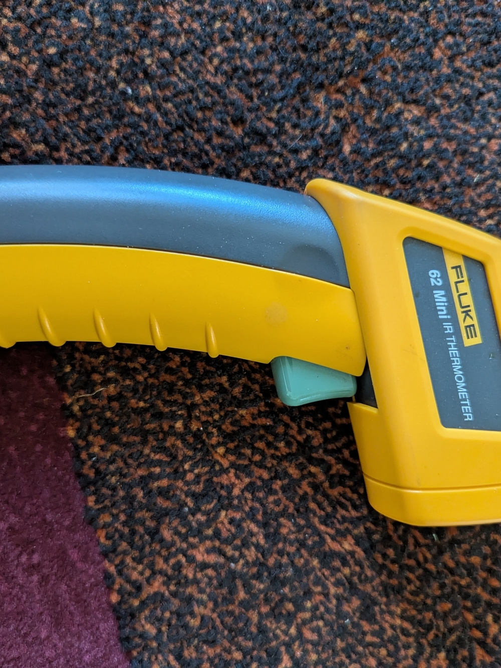 Fluke 62 Mini Laser IR Thermometer with Case